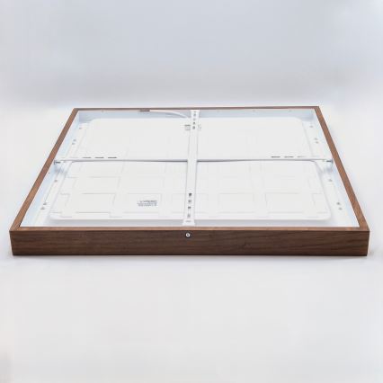 Brilagi - LED Laelamp Vannale WOODY FRAME LED/40W/230V 60x60 cm IP44 kirsipuu