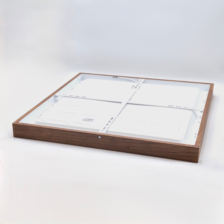 Brilagi - LED Laelamp Vannale WOODY FRAME LED/40W/230V 60x60 cm IP44 kirsipuu