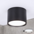 BRILAGI - LED vannitoa kohtvalgusti SMOOTH 1xGX53/15W/230V 60x82 mm must IP54