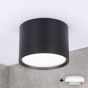 BRILAGI - LED vannitoa kohtvalgusti SMOOTH 1xGX53/15W/230V 60x82 mm must IP54