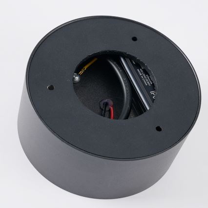 Brilagi - FORIS LED-vannitoa laelamp 9W/230V, läbimõõt 9 cm, antratsiit, IP44, CRI 90