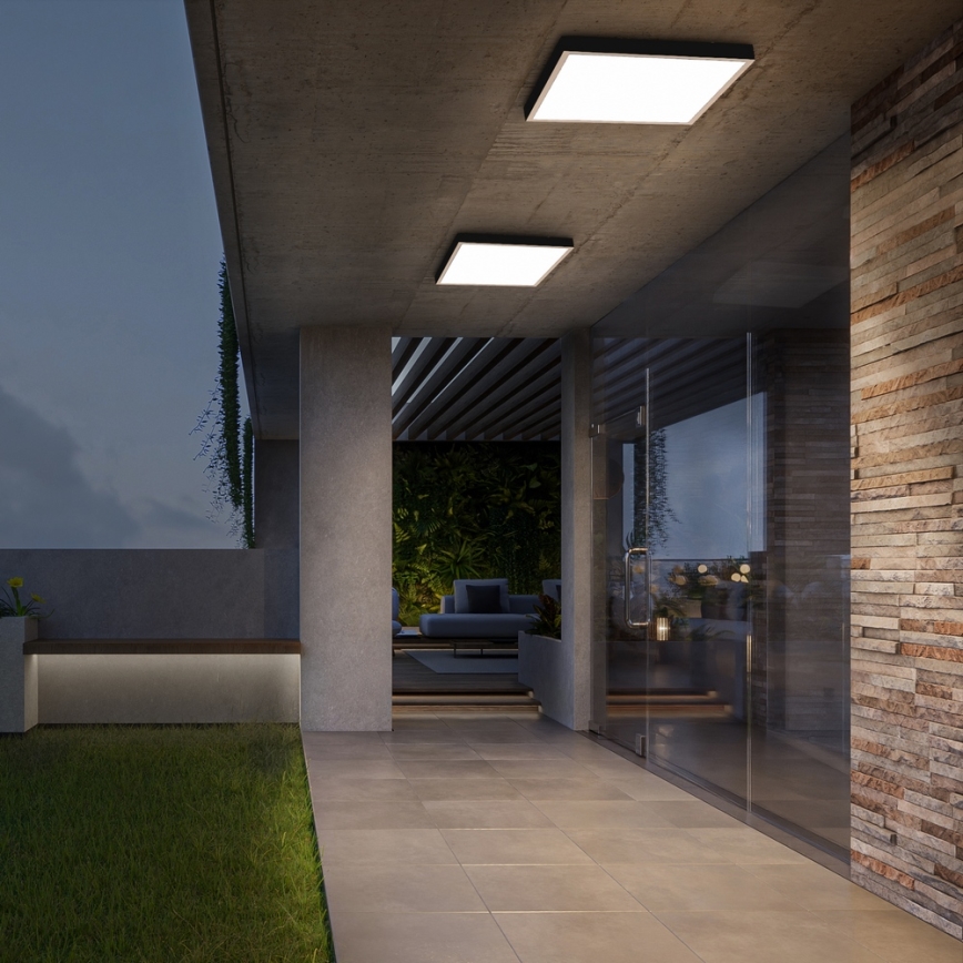 Brilagi - LED vannitoa laevalgusti FRAME LED/50W/230V 60x60 cm IP44 beež