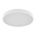 Brilagi - LED vannitoa laelamp liikumisanduriga ZENNA LED/18W/230V, läbimõõt 29,5 cm, IP44, valge + kaugjuhtimispult