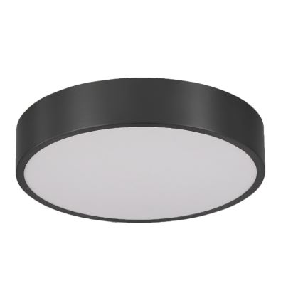 Brilagi - LED vannitoa laevalgusti POOL LED/36W/230V 3000/4000/5500K läbimõõt 40 cm IP54 must