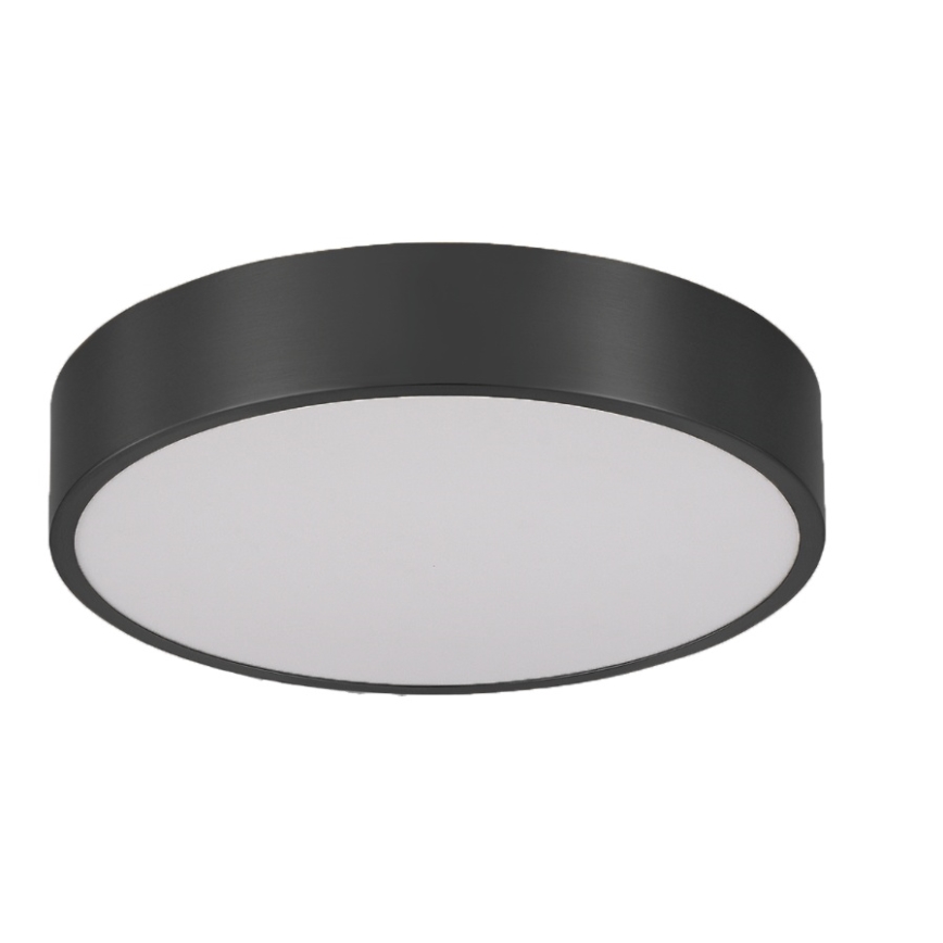 Brilagi - LED vannitoa laevalgusti POOL LED/36W/230V 3000/4000/5500K läbimõõt 40 cm IP54 must