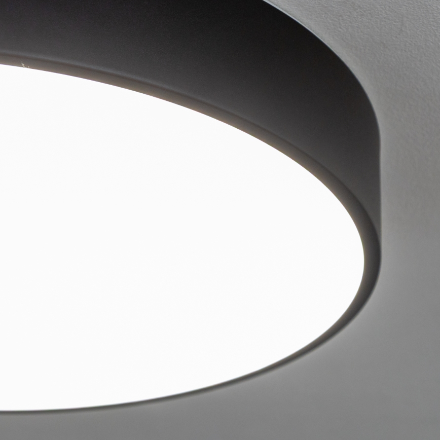 Brilagi - LED vannitoa laevalgusti POOL LED/36W/230V 3000/4000/5500K läbimõõt 40 cm IP54 must