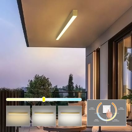 Brilagi - LED-vannitoa laevalgusti SLEEKLINE LED/40W/230V 3000/4500/6000K kuldne IP44