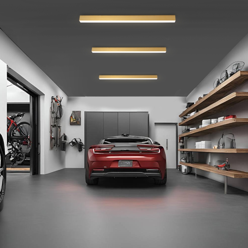 Brilagi - LED-vannitoa laevalgusti SLEEKLINE LED/40W/230V 3000/4500/6000K kuldne IP44