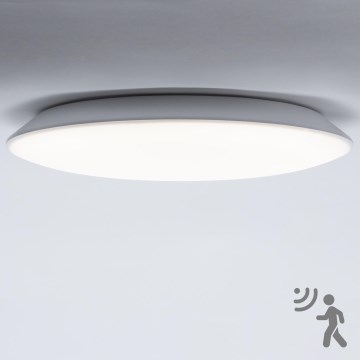 Brilagi - LED vannitoa laevalgusti anduriga VESTAS LED/12W/230V läbimõõt 23 cm3000K IP54