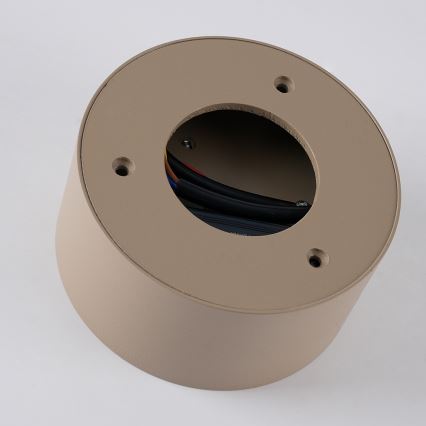 Brilagi - LED-vannitoa laelamp FORIS LED/20W/230V, läbimõõt 15 cm, beež, IP44