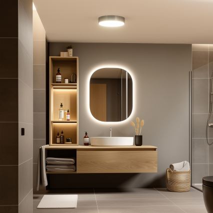 Brilagi - POOL LED vannitoa laelamp 24W/230V 3000/4000/5500K, läbimõõt 30 cm, IP54, messing