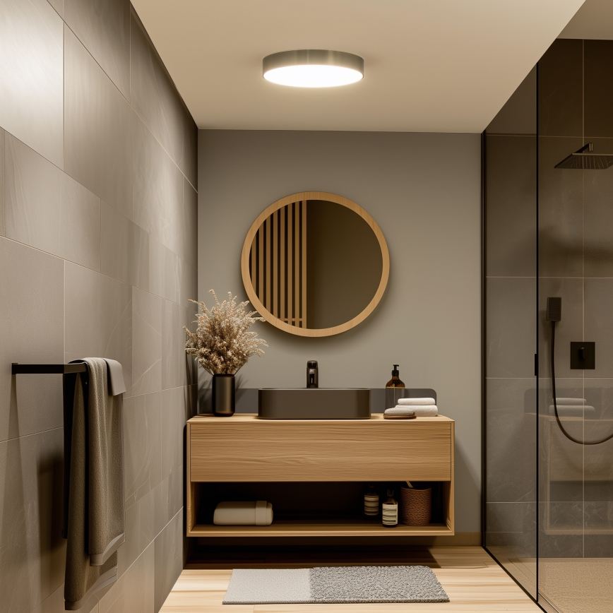 Brilagi - LED vannitoa laevalgusti POOL LED/36W/230V 3000/4000/5500K läbimõõt 40 cm IP54 messing