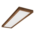 Brilagi - LED Vannitoa laevalgusti WOODY FRAME LED/40W/230V 120x30 cm IP44 kirsipuu