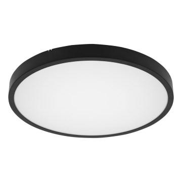 Brilagi - LED vannitoa laevalgusti ZENNA LED/12W/230V läbimõõt 25 cm IP44 must