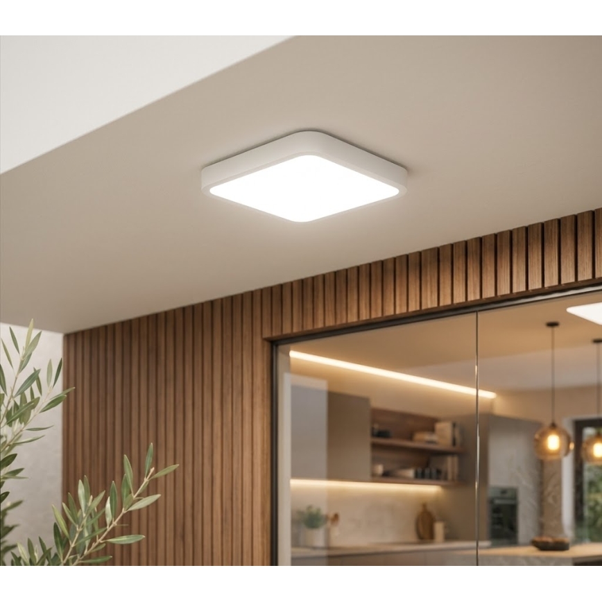 BRILAGI - LED vannitoa laevalgusti ZENNA LED/18W/230V 28,5x28,5 cm IP44 valge
