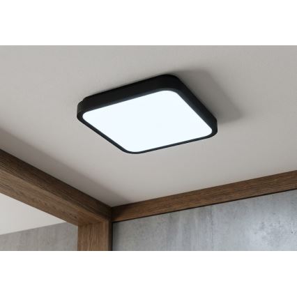 BRILAGI - ZENNA LED vannitoa laevalgusti 24W/230V 34,5x34,5 cm IP44 must