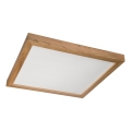 Brilagi - LED vannitoa laevalgutus WOODY FRAME LED/50W/230V 60x60 cm IP44 tamm