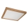 Brilagi - LED vannitoa laevalgutus WOODY FRAME LED/50W/230V 60x60 cm IP44 tamm