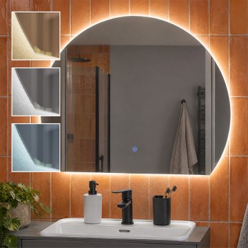 BRILAGI - LED Vannitoa peegel ARCO LED/25W/230V 80x72 cm IP44 CRI 90 hämardatav + CCT