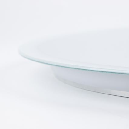 Brilagi - LED-vannitoapeegel BERNATE LED/19W/230V läbimõõt 60 cm hõbedane IP44 CRI 90 hämardatav + CCT