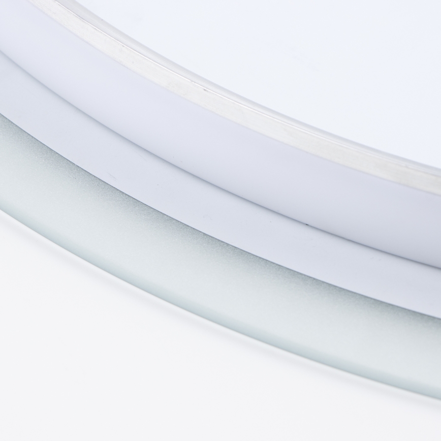 Brilagi - LED-vannitoapeegel BERNATE LED/19W/230V läbimõõt 60 cm hõbedane IP44 CRI 90 hämardatav + CCT