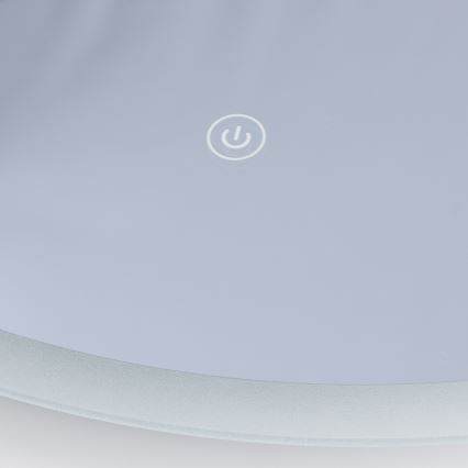 Brilagi - LED-vannitoapeegel BERNATE LED/19W/230V läbimõõt 60 cm hõbedane IP44 CRI 90 hämardatav + CCT