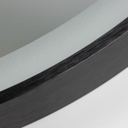 Brilagi - LED-vannitoa peegel CANZO LED/25W/230V 50x80 cm must IP44 CRI 90 hämardatav + CCT