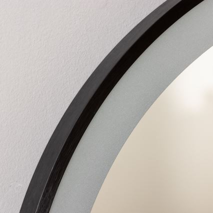 Brilagi - LED-vannitoa peegel CANZO LED/25W/230V 50x80 cm must IP44 CRI 90 hämardatav + CCT