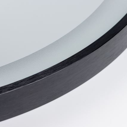 Brilagi - LED-vannitoa peegel CANZO LED/25W/230V 50x80 cm must IP44 CRI 90 hämardatav + CCT