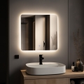 BRILAGI - LED-vannitoa peegel COMO LED/24W/230V 60x60 cm IP44 CRI 90 hämardatav + CCT