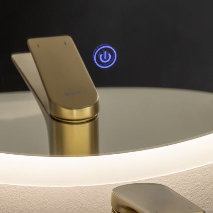Brilagi - CUNEO LED-vannitoa peegel LED/25W/230V, läbimõõt 80 cm, IP44, CRI 90, hämardatav + CCT