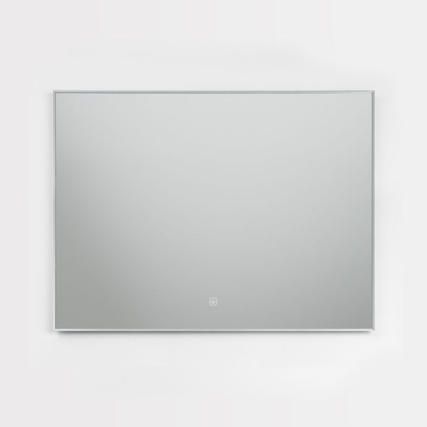Brilagi - LED vannitoa peegel DESIO LED/28W/230V 60x80 cm hõbedane IP44 CRI 90 hämardatav + CCT