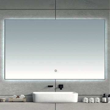 Brilagi - LED-vannitoa peegel DESIO LED/30W/230V 60x90 cm hõbedane IP44 CRI 90 hämardatav + CCT