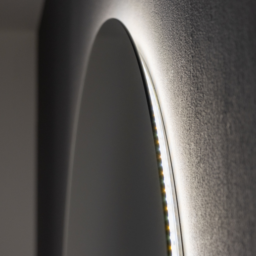 Brilagi - LED-vannitoa peegel LUNA LED/26W/230V ø 80 cm IP44 CRI 90 hämardatav + CCT