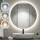 Brilagi - LED-vannitoa peegel LUNA LED/26W/230V ø 80 cm IP44 CRI 90 hämardatav + CCT
