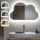 Brilagi - LED-vannitoa peegel NUVOLA LED/19W/230V 37x60 cm IP44 CRI 90 hämardatav + CCT