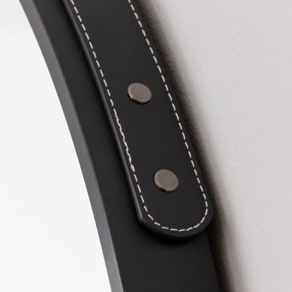 Brilagi - LED-vannitoa peegel PALANZO LED/19W/230V, läbimõõt 60 cm, must, IP44, CRI 90, hämardatav + CCT