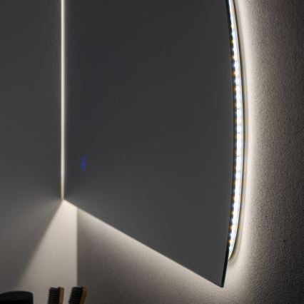 Brilagi - LED vannitoapeegel QUARTIERE LED/18W/230V 50x55 cm IP44 CRI 90 hämardatav + CCT