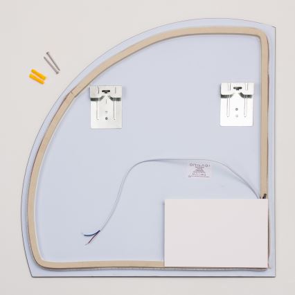 Brilagi - LED vannitoapeegel QUARTIERE LED/18W/230V 50x55 cm IP44 CRI 90 hämardatav + CCT
