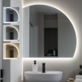 BRILAGI - LED-vannitoa peegel QUARTIERE LED/25W/230V 70x75 cm IP44 CRI 90 hämardatav + CCT