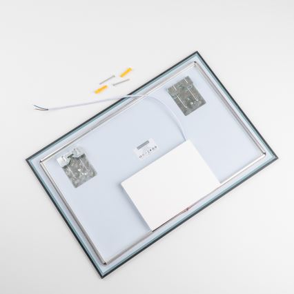 Brilagi - SUELLO LED-vannitoa peegel LED/20W/230V 40x60 cm must IP44 CRI 90 hämardatav + CCT