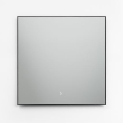 Brilagi - LED vannitoapeegel SUELLO LED/24W/230V 60x60 cm must IP44 CRI 90 hämardatav + CCT