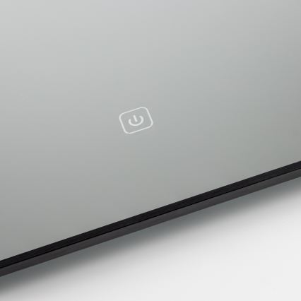 Brilagi - LED vannitoapeegel SUELLO LED/24W/230V 60x60 cm must IP44 CRI 90 hämardatav + CCT