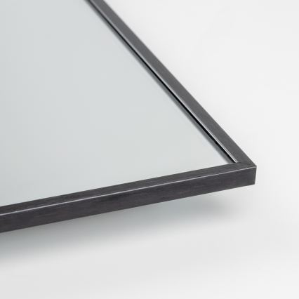 Brilagi - LED-vannitoa peegel SUELLO LED/28W/230V 60x80 cm must IP44 CRI 90 hämardatav + CCT