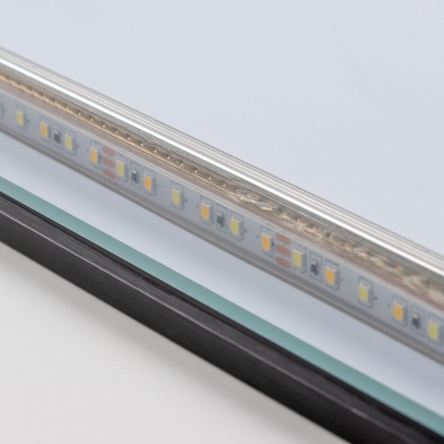 Brilagi - LED-vannitoa peegel SUELLO LED/30W/230V 60x90 cm must IP44 CRI 90 hämardatav + CCT