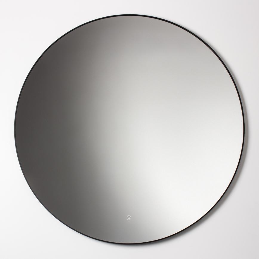 Brilagi - LED-vannitoapeegel VENA BLACK LED/19W/230V Ø 60 cm IP44 CRI 90 hämardatav + CCT