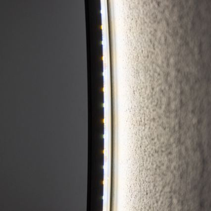 Brilagi - LED-vannitoa peegel VENA BLACK LED/26W/230V Ø 80 cm IP44 CRI 90 hämardatav + CCT
