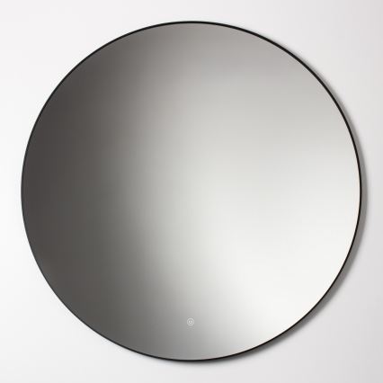 Brilagi - VENA BLACK LED-vannitoa peegel LED/32W/230V, läbimõõt 100 cm, IP44, CRI 90, hämardatav + CCT