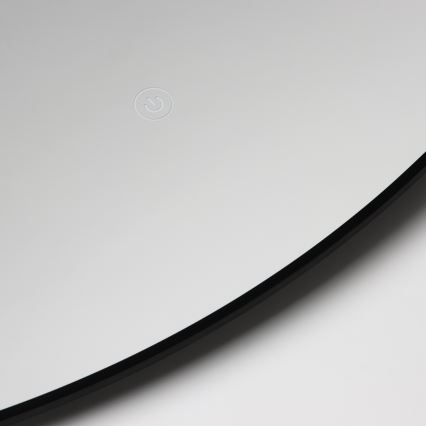 Brilagi - VENA BLACK LED-vannitoa peegel LED/32W/230V, läbimõõt 100 cm, IP44, CRI 90, hämardatav + CCT