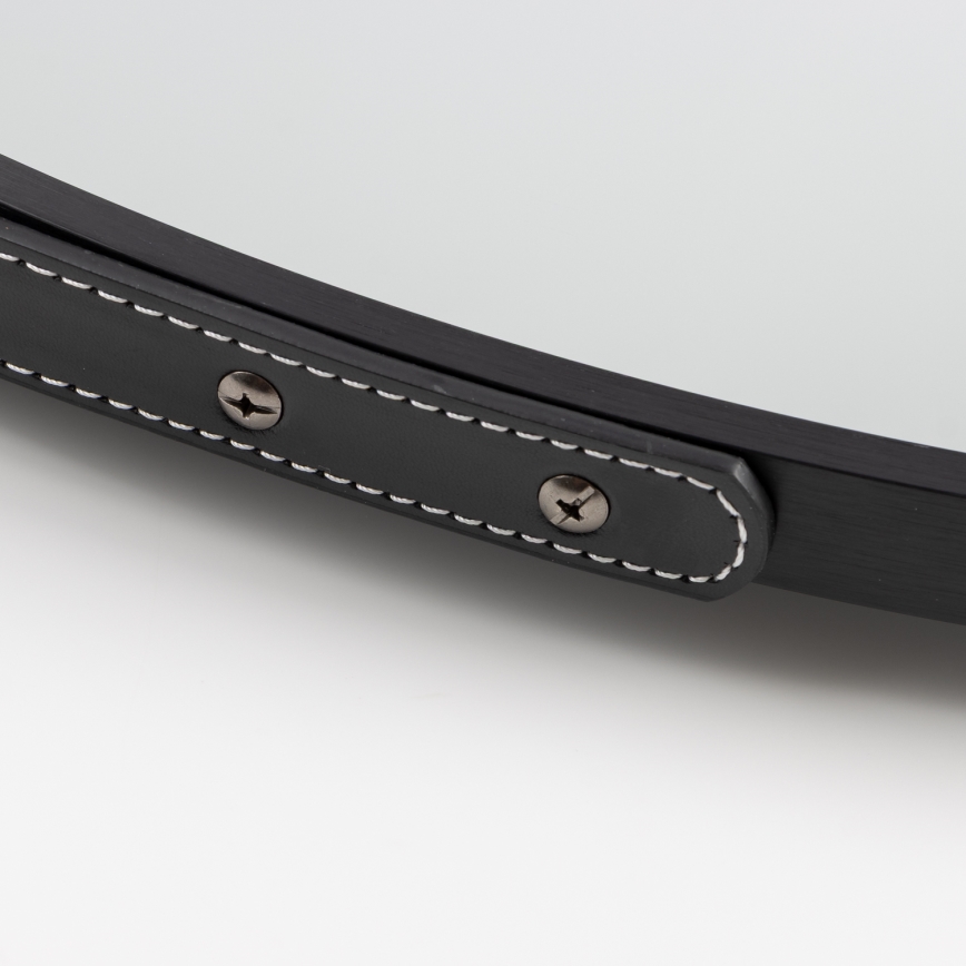 Brilagi - LED-vannitoa peegel VERESE LED/19W/230V Ø 60 cm must IP44 CRI 90 hämardatav + CCT